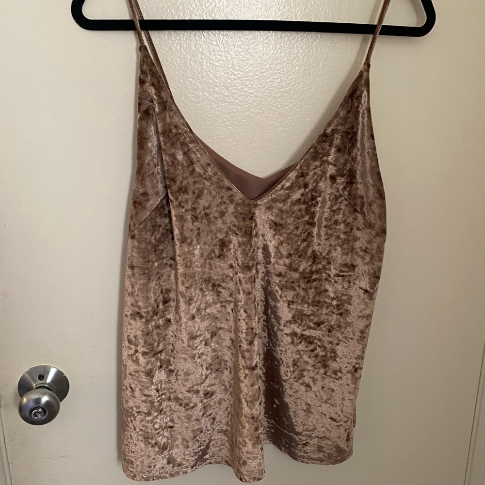 Mauve Velvet Cami